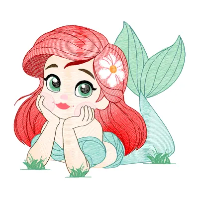 Princesas, matriz de bordado