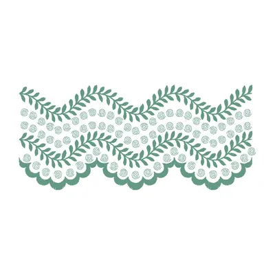 Barrinha Verde, matriz de bordado