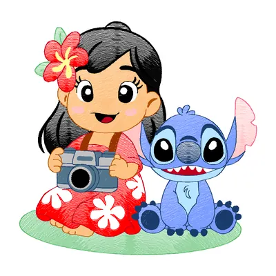 Stitch 2, matriz de bordado